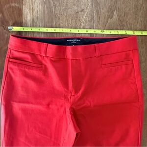 Banana Republic Sloan Fit Red Pants